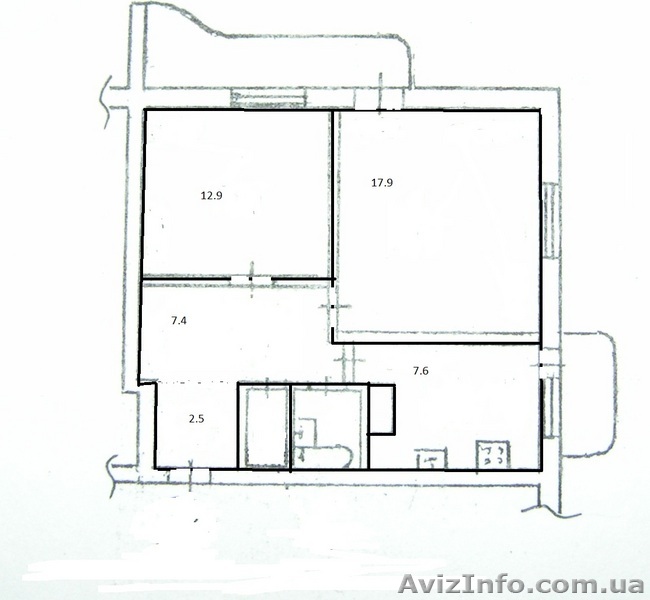 Продам 2-к квартиру Добровольского\Бочарова - <ro>Изображение</ro><ru>Изображение</ru> #1, <ru>Объявление</ru> #4513
