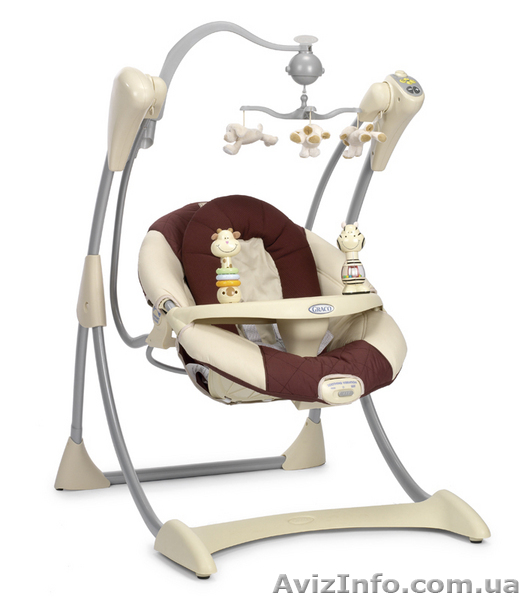 Кресло качалка  Качели Graco Silhouette Как новые Лучшие! - <ro>Изображение</ro><ru>Изображение</ru> #1, <ru>Объявление</ru> #9362