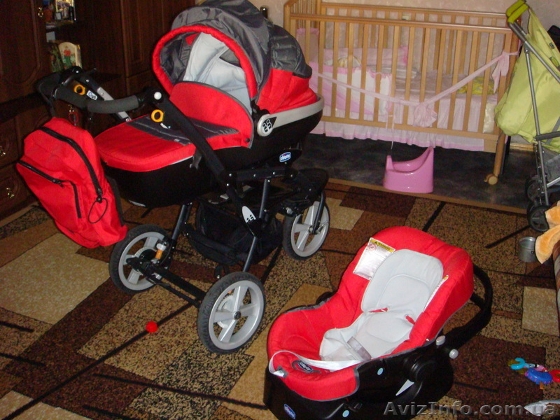 Продам коляску Chicco Trio S3 Black - <ro>Изображение</ro><ru>Изображение</ru> #1, <ru>Объявление</ru> #47480