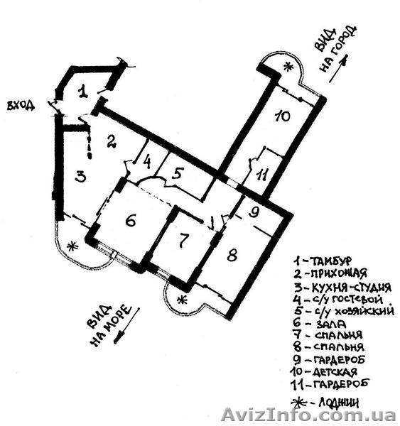 Квартира в элитном доме Мерседес (Одесса) ПРОДАМ - <ro>Изображение</ro><ru>Изображение</ru> #1, <ru>Объявление</ru> #80693