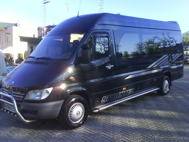 Пассажирские перевозки по Одессе и Украине микроавтобусом Mersedes Sprinter - <ro>Изображение</ro><ru>Изображение</ru> #1, <ru>Объявление</ru> #101774