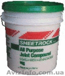 Универсальная шпатлевка SHEETROCK (шитрок)в Одессе - <ro>Изображение</ro><ru>Изображение</ru> #1, <ru>Объявление</ru> #259174