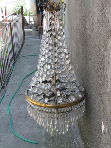 Люстра Чешская Хрустальная - <ro>Изображение</ro><ru>Изображение</ru> #1, <ru>Объявление</ru> #285135