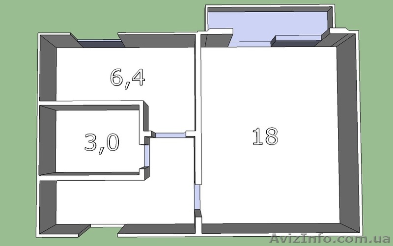 Продам 1 ком. квартиру на ул.Сегедская. - <ro>Изображение</ro><ru>Изображение</ru> #1, <ru>Объявление</ru> #372943