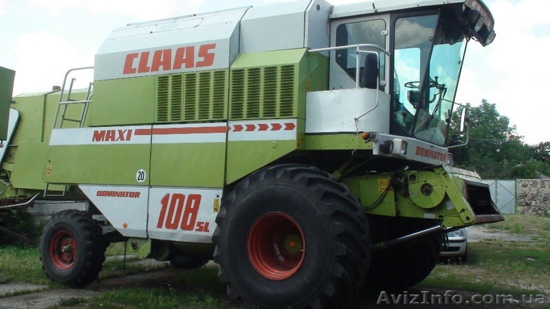  Комбайн Claas Dominator 108 МАХI - <ro>Изображение</ro><ru>Изображение</ru> #1, <ru>Объявление</ru> #422893
