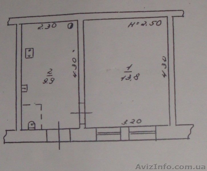 Продам однокомнатную  квартиру - <ro>Изображение</ro><ru>Изображение</ru> #1, <ru>Объявление</ru> #414705