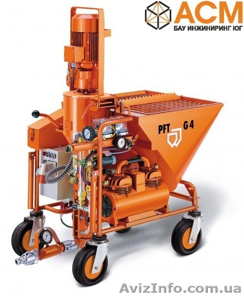 Штукатурная станция PFT G4 в Украине. - <ro>Изображение</ro><ru>Изображение</ru> #1, <ru>Объявление</ru> #405252