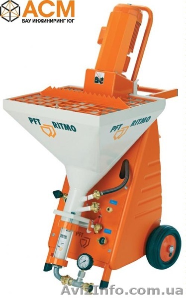 Штукатурная машина PFT Ritmo Plus M в Украине. - <ro>Изображение</ro><ru>Изображение</ru> #1, <ru>Объявление</ru> #405287