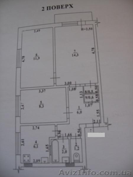 Продам свою 3-х комнатною квартиру на ул. Щорса, район Приватбанка - <ro>Изображение</ro><ru>Изображение</ru> #1, <ru>Объявление</ru> #450164