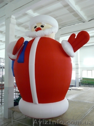 Надувной Дед Мороз - <ro>Изображение</ro><ru>Изображение</ru> #1, <ru>Объявление</ru> #471276
