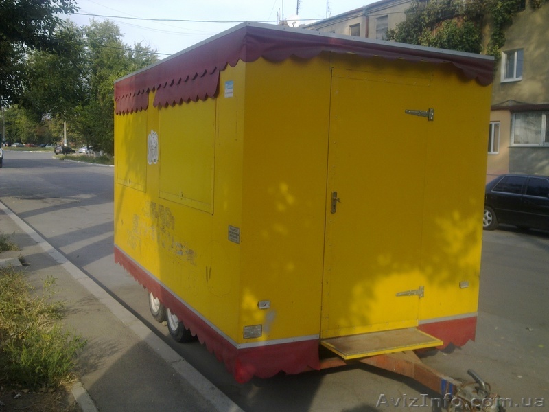 ПРОДАМ передвижной торговый-прицеп на колесах –25000грн. - <ro>Изображение</ro><ru>Изображение</ru> #1, <ru>Объявление</ru> #518993