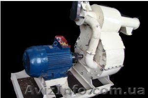 Молотковая дековая дробилка  (для доизмельчения древесной 80% влажности, стебля  - <ro>Изображение</ro><ru>Изображение</ru> #1, <ru>Объявление</ru> #512333