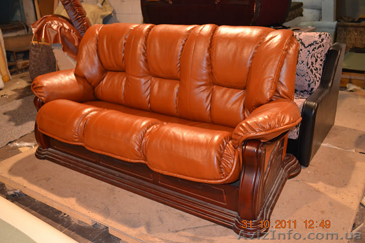 Кожаная мягкая мебель на заказ - <ro>Изображение</ro><ru>Изображение</ru> #1, <ru>Объявление</ru> #539915