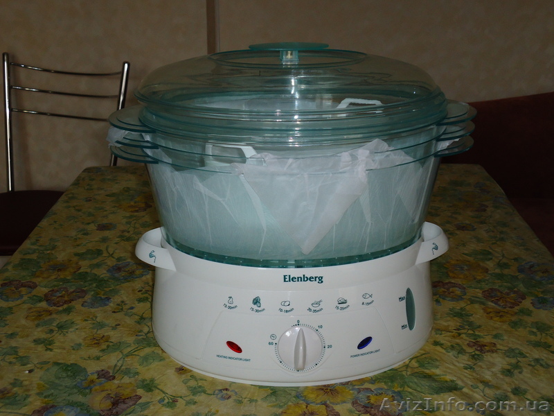Продам пароварку Elenberg BV 7183 - <ro>Изображение</ro><ru>Изображение</ru> #1, <ru>Объявление</ru> #624611