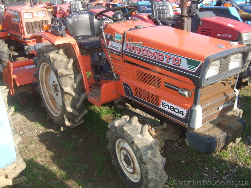 Мини-трактор HINOMOTO E1804 б.у. из Японии - <ro>Изображение</ro><ru>Изображение</ru> #1, <ru>Объявление</ru> #659450