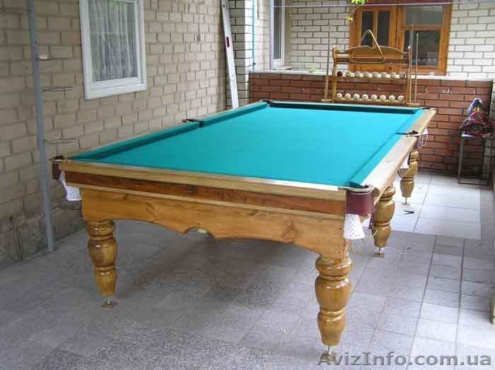 Продам бильярдный стол и комплектующие (кии, шары, светильник, треугольник и др - <ro>Изображение</ro><ru>Изображение</ru> #1, <ru>Объявление</ru> #701609