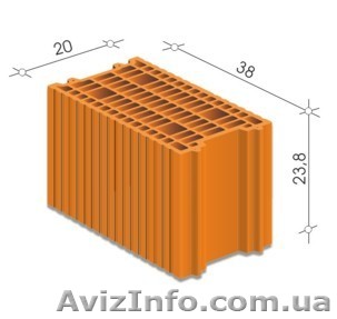 Перегодочный  блок 20 Porotherm - <ro>Изображение</ro><ru>Изображение</ru> #1, <ru>Объявление</ru> #740136