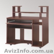 Стол компьютерный с надстройкой Комфорт-1 (Компанит) - <ro>Изображение</ro><ru>Изображение</ru> #1, <ru>Объявление</ru> #754273