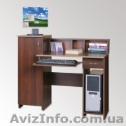 Стол компьютерный с надстройкой. Пи-Пи-2 (Компанит) - <ro>Изображение</ro><ru>Изображение</ru> #1, <ru>Объявление</ru> #754280