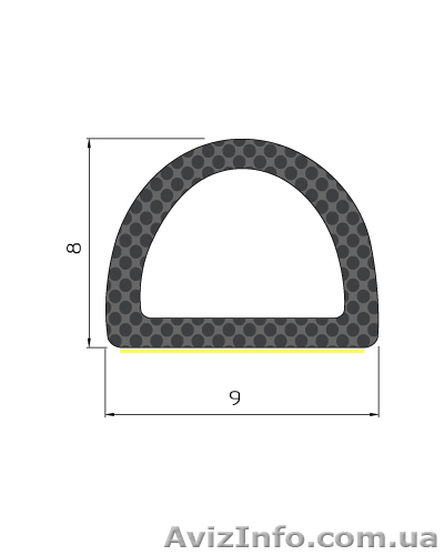 Уплотнитель самоклеющийся для окон и дверей. - <ro>Изображение</ro><ru>Изображение</ru> #1, <ru>Объявление</ru> #766316