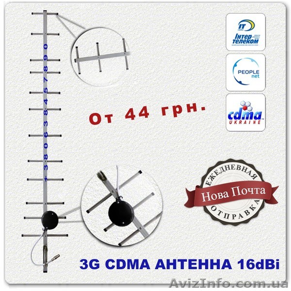 Антенны для PEOPLEnet 16 dBi оптом от производителя - <ro>Изображение</ro><ru>Изображение</ru> #1, <ru>Объявление</ru> #812714