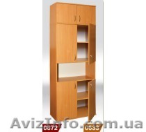 Шкаф книжный полузакрытый 4-х дверный (840х360х2100 мм) - <ro>Изображение</ro><ru>Изображение</ru> #1, <ru>Объявление</ru> #807851