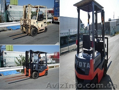 Вилочный погрузчик Toyota. - <ro>Изображение</ro><ru>Изображение</ru> #1, <ru>Объявление</ru> #835687