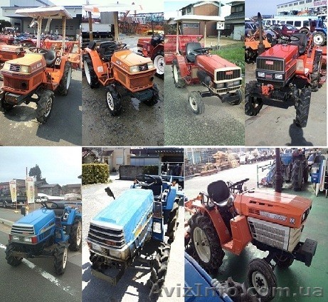 Трактор и Минитрактор из Японии - <ro>Изображение</ro><ru>Изображение</ru> #1, <ru>Объявление</ru> #834293