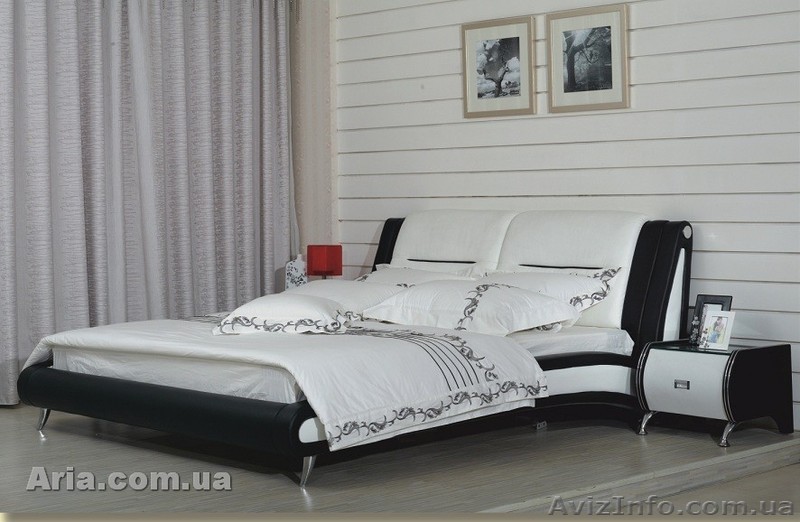 Итальянская кожана кровать Джулио - <ro>Изображение</ro><ru>Изображение</ru> #1, <ru>Объявление</ru> #867586