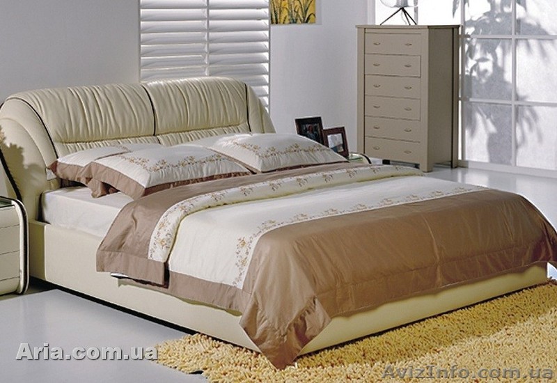 Итальянская кожана кровать Луиджи - <ro>Изображение</ro><ru>Изображение</ru> #1, <ru>Объявление</ru> #867582