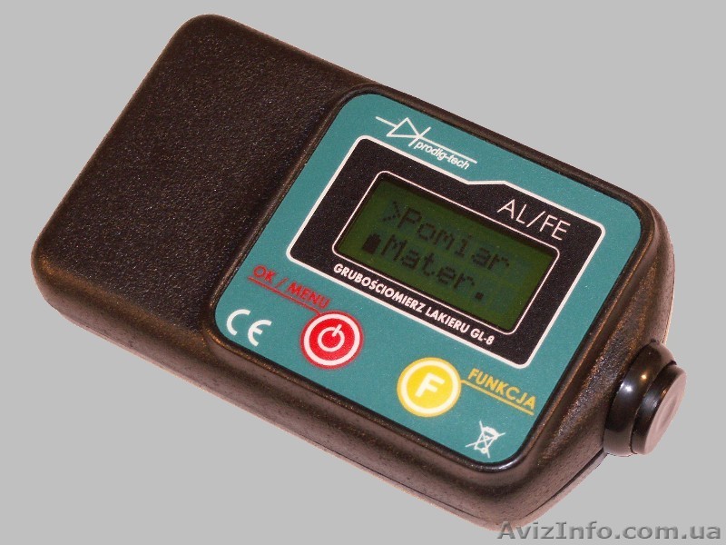 Толщиномер лакокрасочных покрытий ProdigTech GL-8 (Fe, Al) - <ro>Изображение</ro><ru>Изображение</ru> #1, <ru>Объявление</ru> #884273