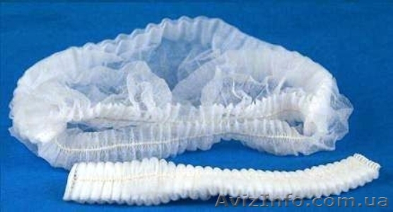 Шапочка Гармошка одноразовая  - <ro>Изображение</ro><ru>Изображение</ru> #1, <ru>Объявление</ru> #879475