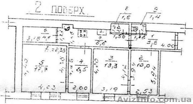 Продам 4-х комнат. квартиру - <ro>Изображение</ro><ru>Изображение</ru> #1, <ru>Объявление</ru> #900315