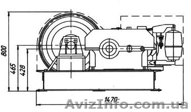 Лебедка электрическая монтажная ЛМ–5, ЛМ-5А , грузоподъемность 5 тонн. - <ro>Изображение</ro><ru>Изображение</ru> #1, <ru>Объявление</ru> #899942