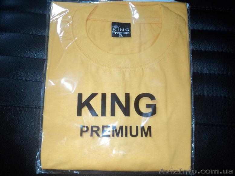Футболка под нанесение ,Футболки оптом KING. Футболка STUFF. Футболка  A-PLUS - <ro>Изображение</ro><ru>Изображение</ru> #1, <ru>Объявление</ru> #934560