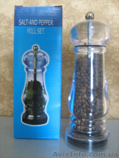 Мельница для соли и перца – 18 см - <ro>Изображение</ro><ru>Изображение</ru> #1, <ru>Объявление</ru> #935119