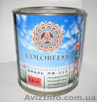 Краска для металла, дерева, бетона. ПФ-115. - <ro>Изображение</ro><ru>Изображение</ru> #1, <ru>Объявление</ru> #930557