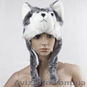 шапка-волк для детей и взрослых - <ro>Изображение</ro><ru>Изображение</ru> #1, <ru>Объявление</ru> #949803