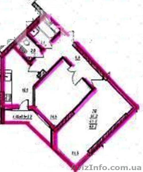 Продам 2-х комн. квартиру на ул. Проценко - <ro>Изображение</ro><ru>Изображение</ru> #1, <ru>Объявление</ru> #999096