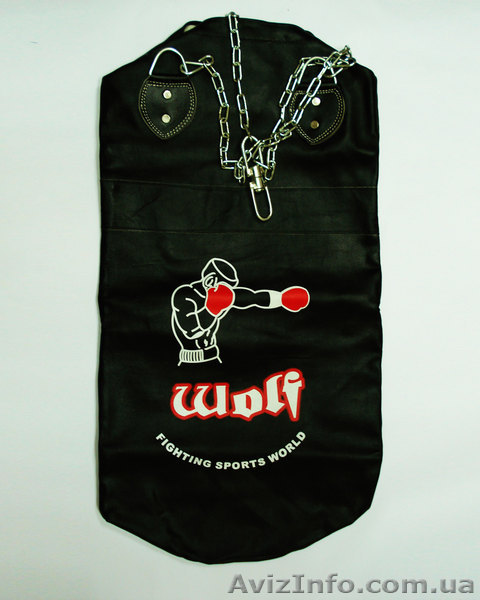 Мешок боксерский кожаный ТМ Wolf  - <ro>Изображение</ro><ru>Изображение</ru> #1, <ru>Объявление</ru> #1013775