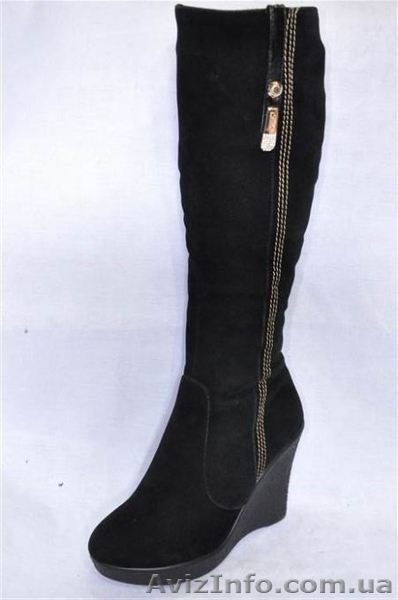 Сапоги танкетка (зимние) - <ro>Изображение</ro><ru>Изображение</ru> #1, <ru>Объявление</ru> #1024325