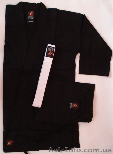 Кимоно каратэ черное ТМ Wolf - <ro>Изображение</ro><ru>Изображение</ru> #1, <ru>Объявление</ru> #1020725