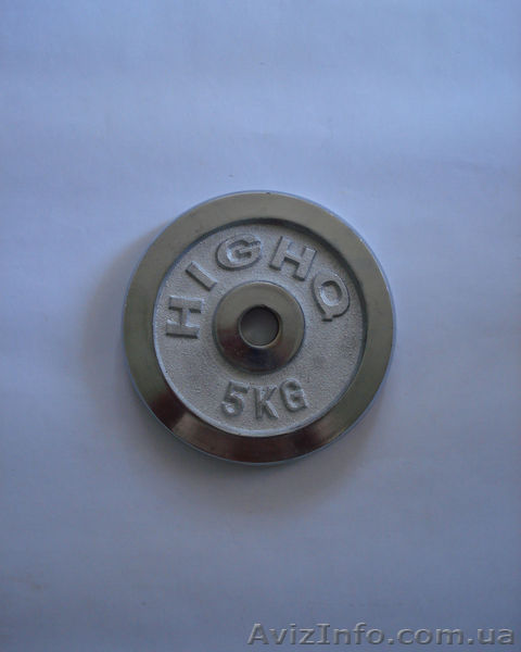 Набор съемных дисков для штанг и гантелей (4шт х 5кг)  - <ro>Изображение</ro><ru>Изображение</ru> #1, <ru>Объявление</ru> #1020757