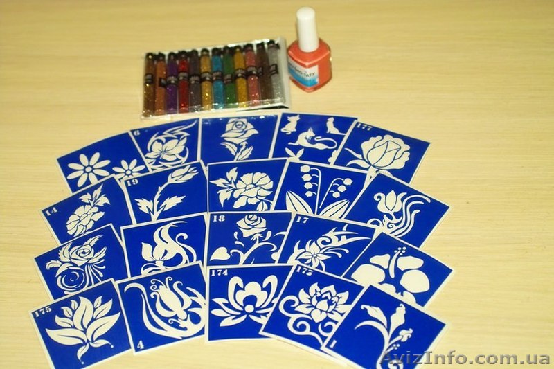 ТРАФАРЕТЫ ДЛЯ блеск-тату - <ro>Изображение</ro><ru>Изображение</ru> #1, <ru>Объявление</ru> #1029372