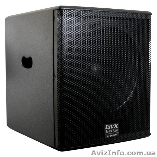 Продам активный сабвуфер GEMINI GVX-SUB15P - <ro>Изображение</ro><ru>Изображение</ru> #1, <ru>Объявление</ru> #1118256