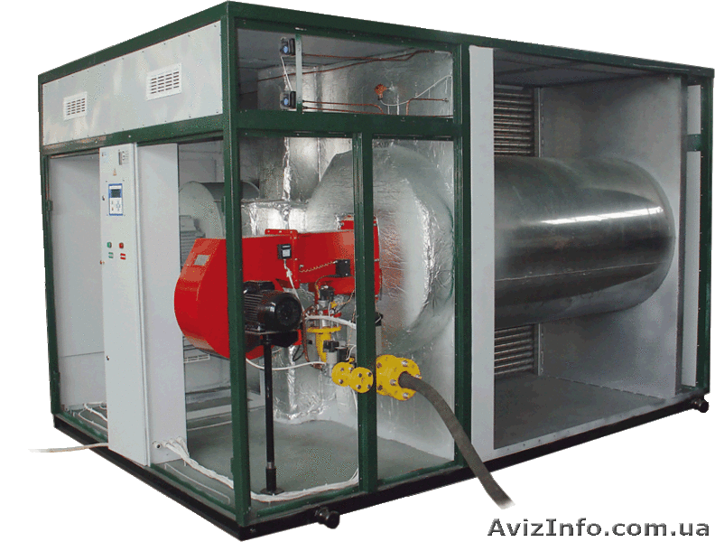 Теплогенератор горячего воздуха на твердом топливе - <ro>Изображение</ro><ru>Изображение</ru> #1, <ru>Объявление</ru> #1163965