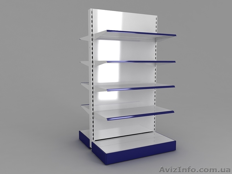 Продам двусторонний (островной) стеллаж - <ro>Изображение</ro><ru>Изображение</ru> #1, <ru>Объявление</ru> #1182035