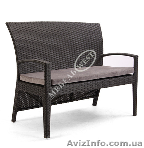 Садовая мебель из ротанга, Диван Калифорния 2х местный - <ro>Изображение</ro><ru>Изображение</ru> #1, <ru>Объявление</ru> #1218227