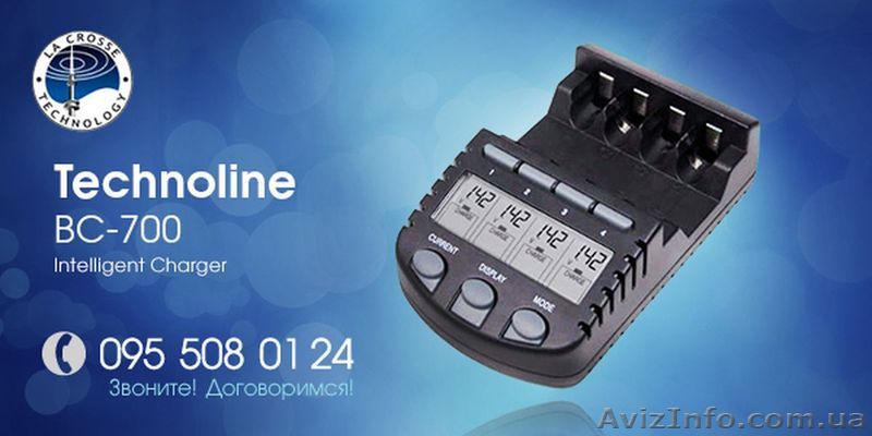 Зарядные устройства Technoline BC-700 - <ro>Изображение</ro><ru>Изображение</ru> #1, <ru>Объявление</ru> #1220113