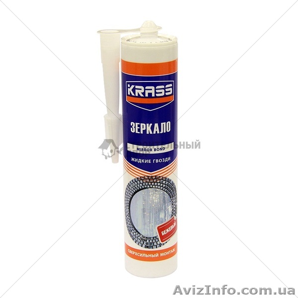 KRASS Жидкие гвозди для зеркал Сверхсильный монтаж - <ro>Изображение</ro><ru>Изображение</ru> #1, <ru>Объявление</ru> #1229809